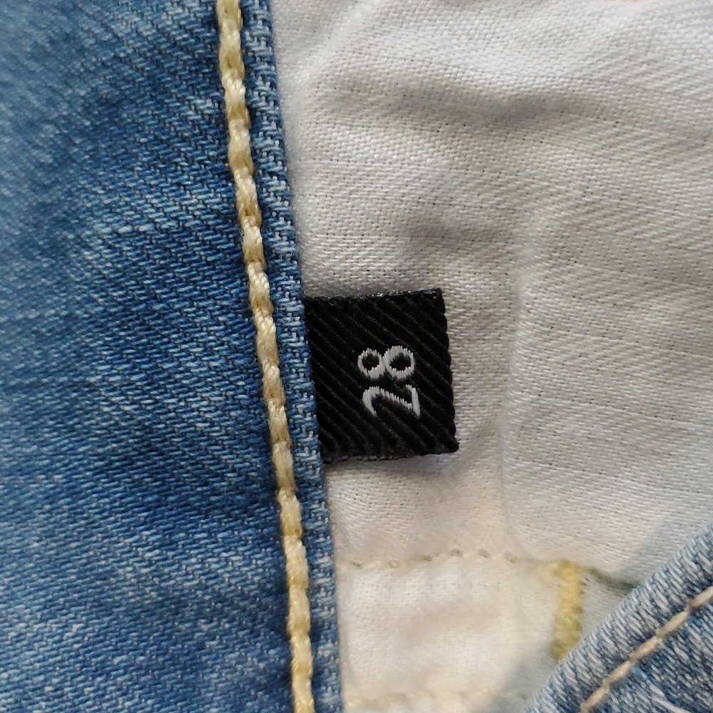 7 For All Mankind High Waisted Cropped Skinny 28 - Picture 10 of 13